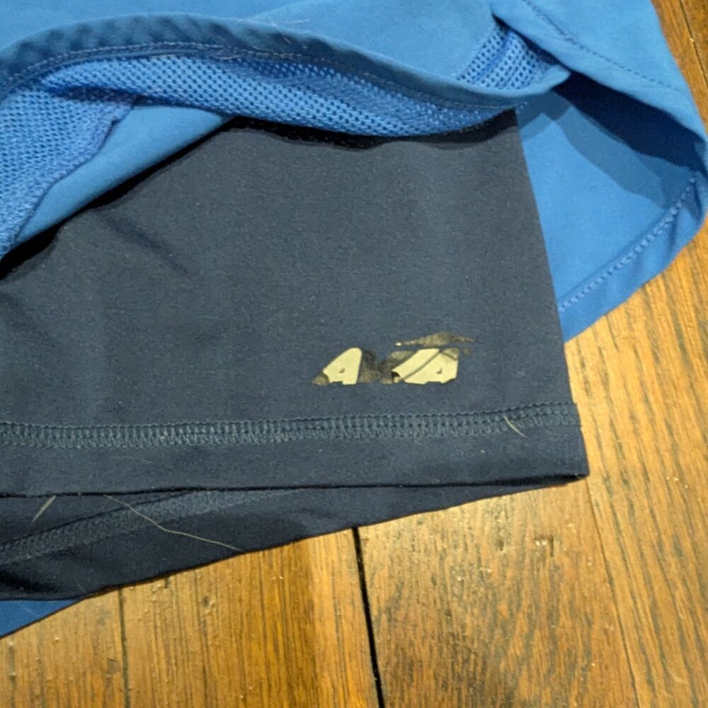 Avia Woman's Athletic Running Shorts With Liner L 12-14 - Picture 2 of 3